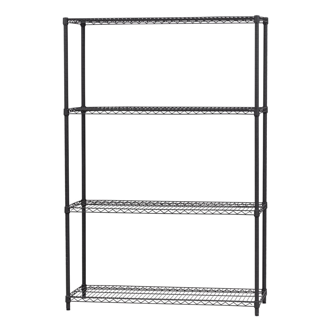 Heavy Duty 4 Shelf Wire Storage Unit - IRIS USA, Inc. #color_black