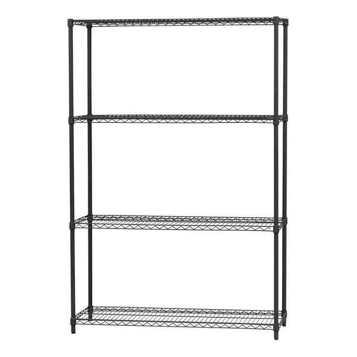 Heavy Duty 4 Shelf Wire Storage Unit - IRIS USA, Inc. #color_black