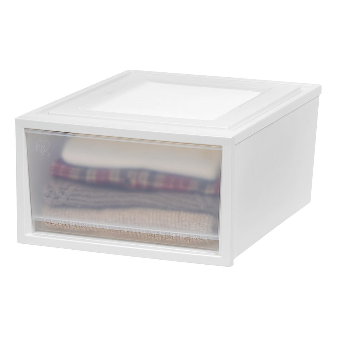 Stacking Storage with Drawer - Nested 4 Pack - 34 QT - IRIS USA, Inc.