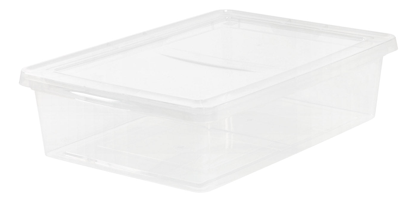 28 Quart Clear Storage Boxes – IRIS USA