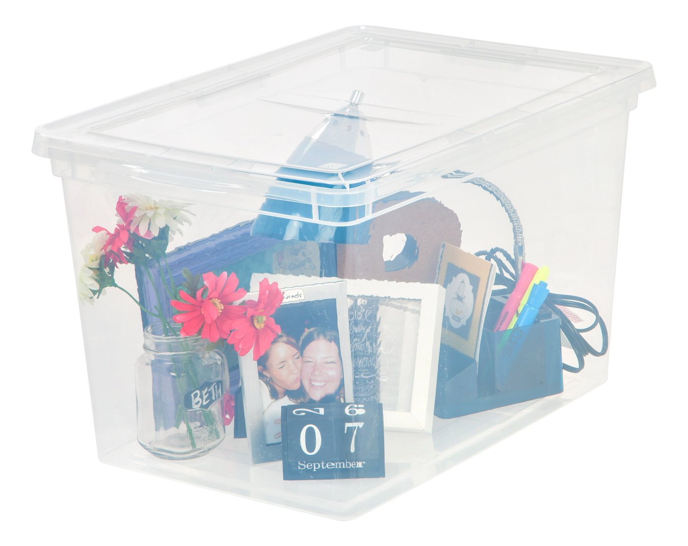 Clear Storage Box - 68 QT – IRIS USA