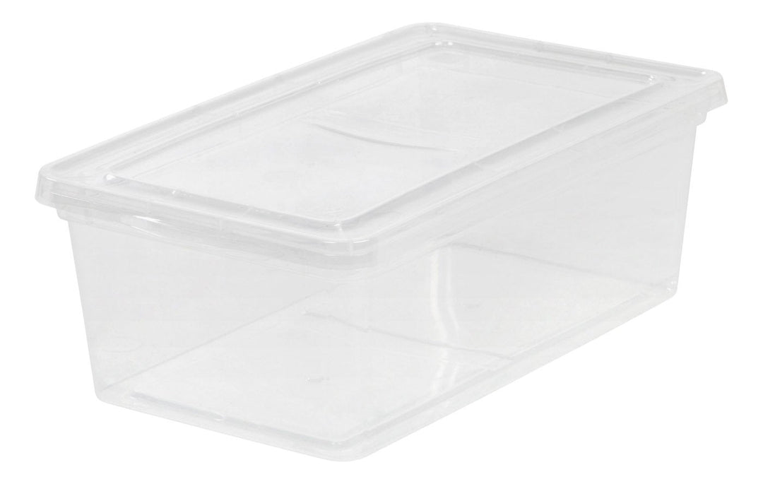 Clear Storage Box - 6 QT - image 1#color_clear