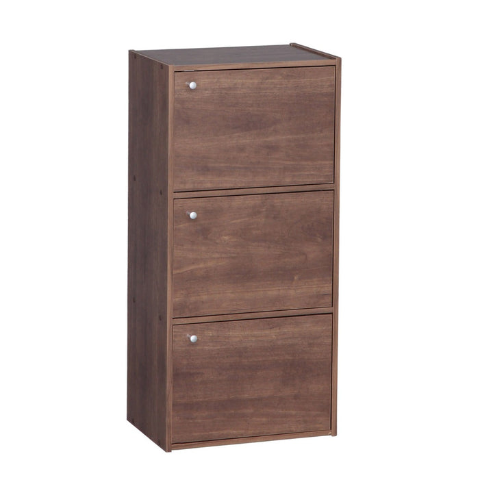 3 shelf door