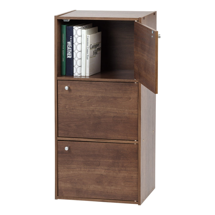 3 shelf door office