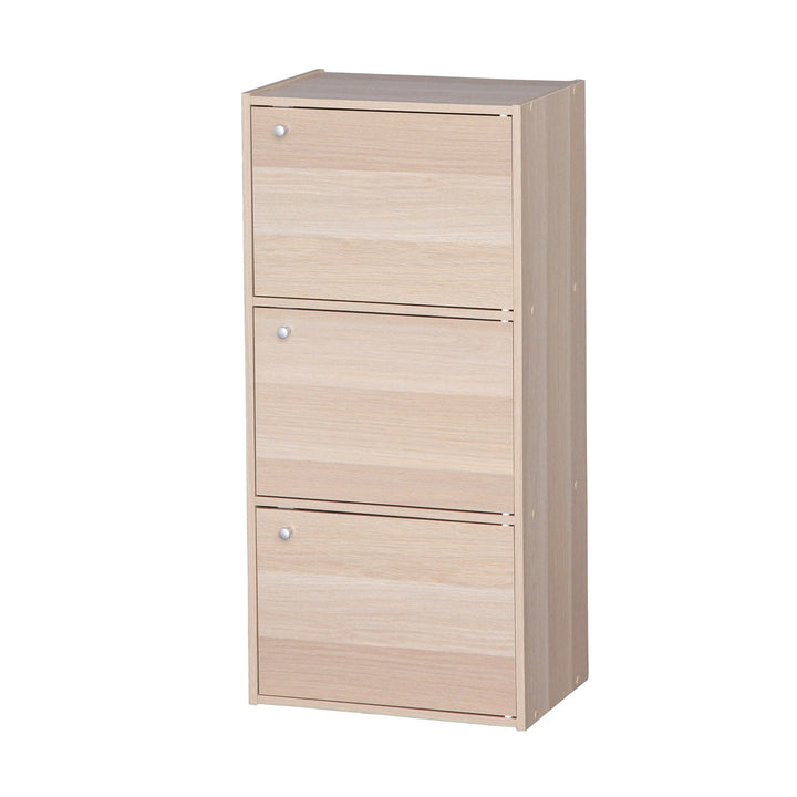 3 shelf door
