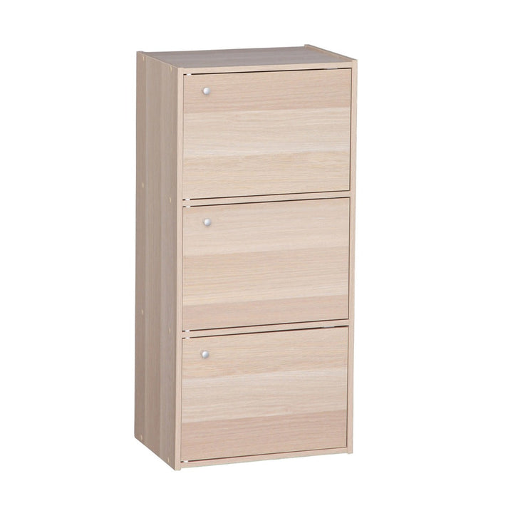 3 shelf door