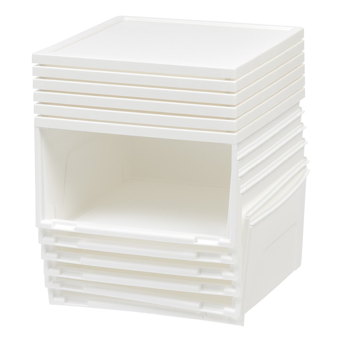 Stacking Shoe Box - 6 Pack – IRIS USA