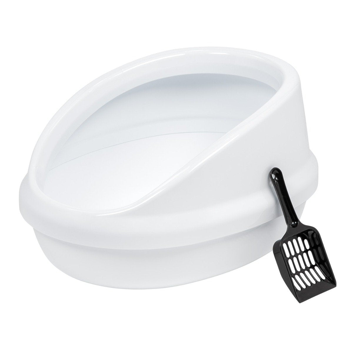Oval cat litter box 2025