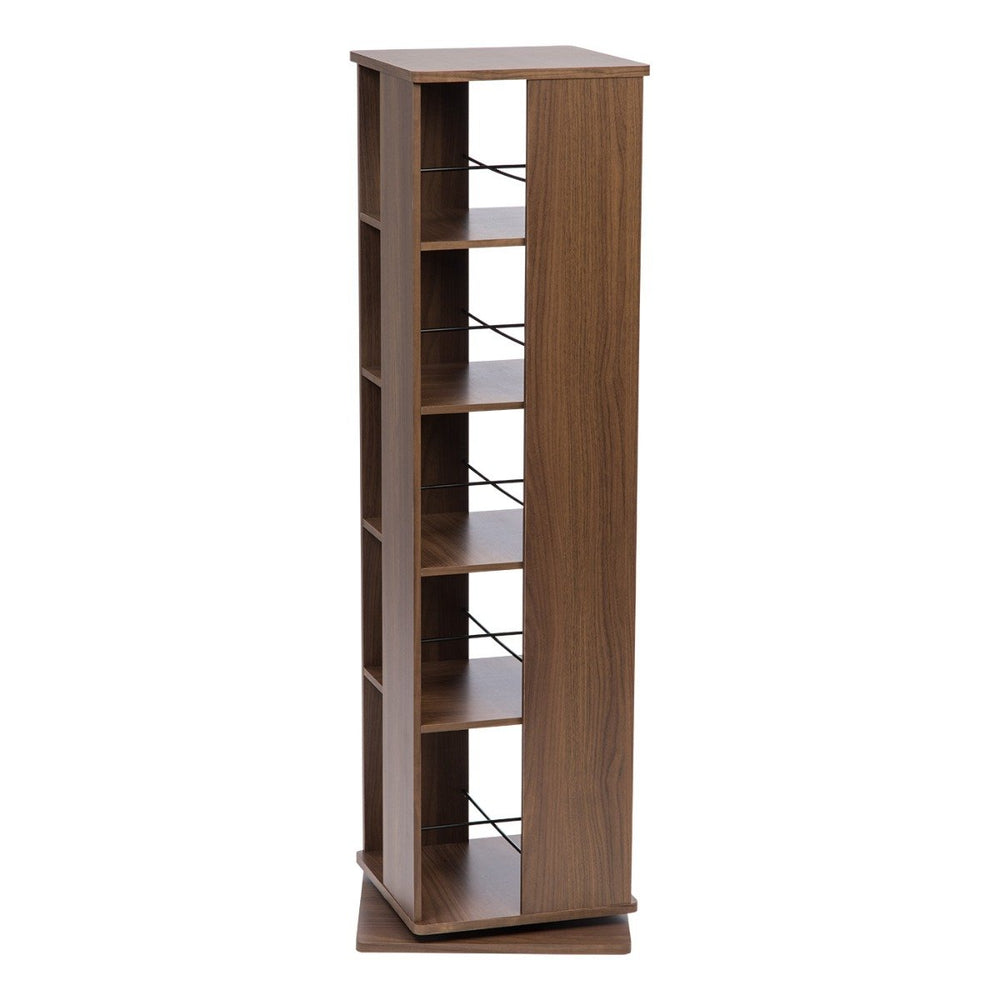 Revolving Bookshelf - image 2#color_brown