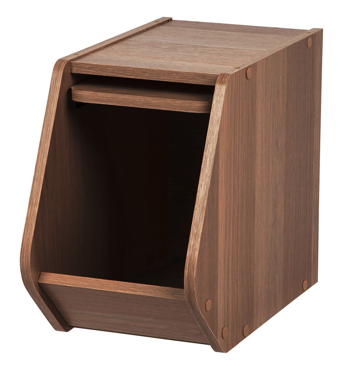 Modular Wood Stacking Box - Narrow – IRIS USA