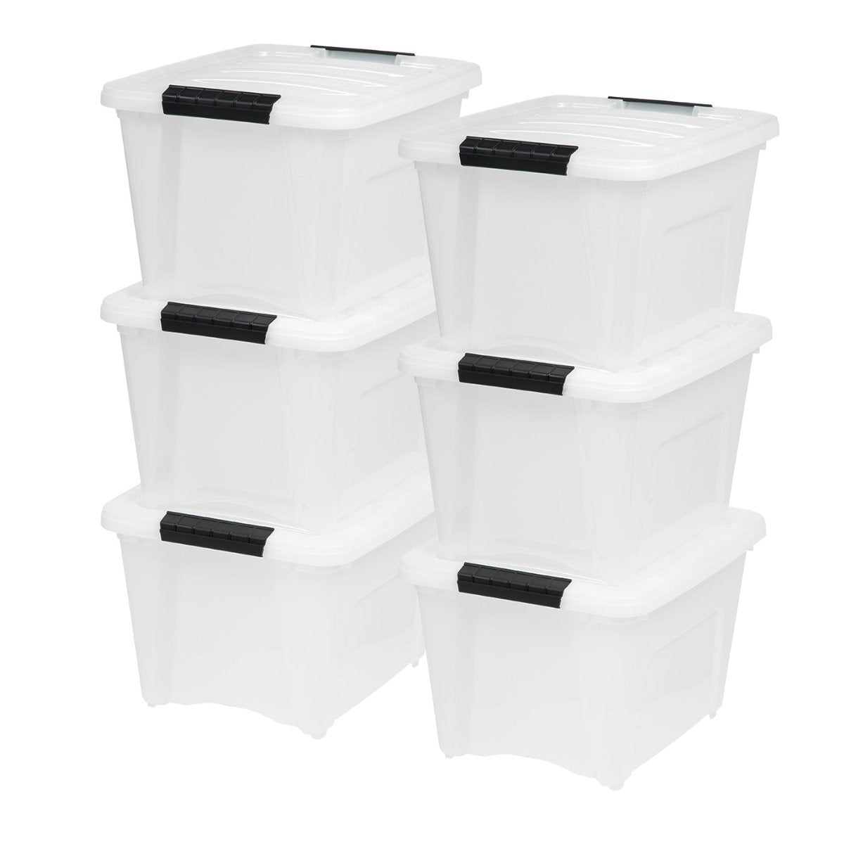 Stack Pull Storage Box 6 Pack 19 QT