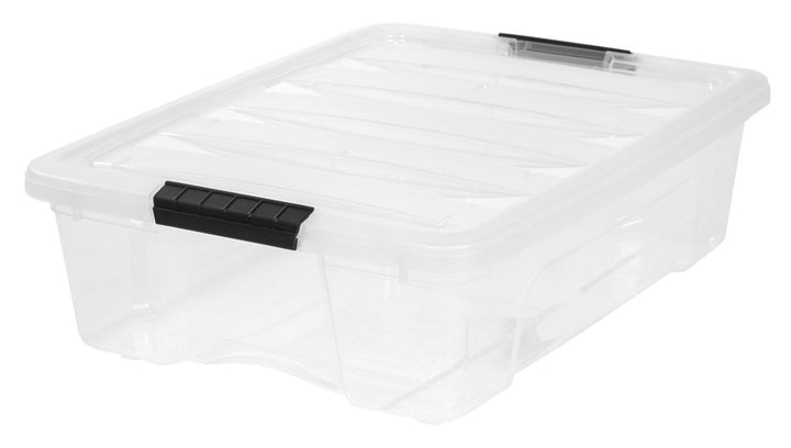 Stack and Pull Storage Box - 26 QT - image 3#color_clear