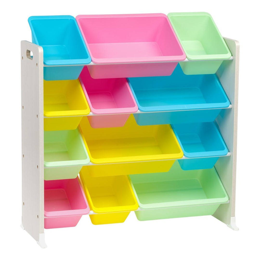 Storage Bin Rack - 4 Tier - image 2#color_pastel
