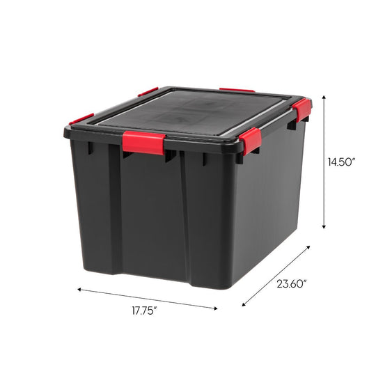 Weather Collection Box WeatherPro Storage Boxes & Containers with Gasket Seals – IRIS USA