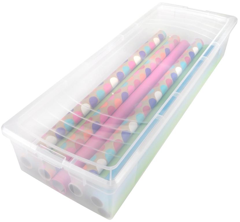 Wrapping Storage Box Wrapping Paper Storage Box – IRIS USA