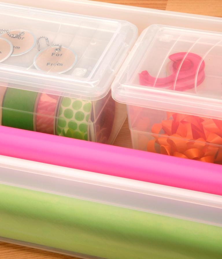 Wrapping Paper Storage Box IRIS USA, Inc.